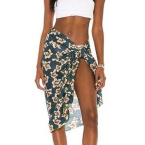 Acacia Swimwear Kuau Floral Sarong / Pareo in Tropic, OS